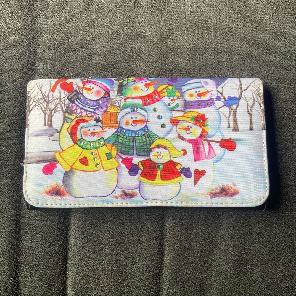 Adorable Snowman Wallet